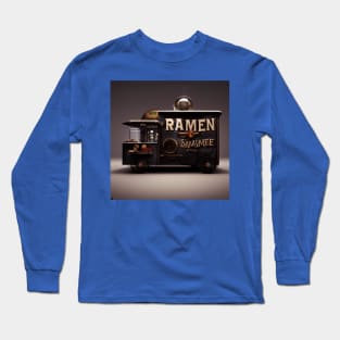 Steampunk Tokyo Ramen Food Truck Long Sleeve T-Shirt